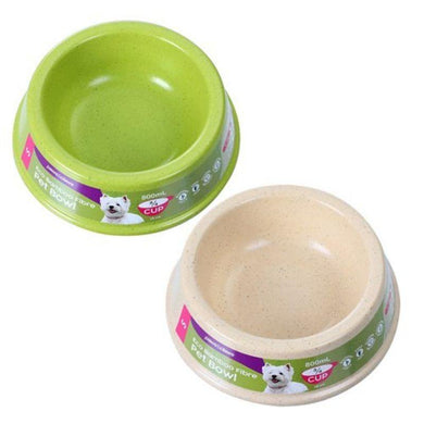 Bamboo Fibre Pet Bowl - 18cm - The Base Warehouse