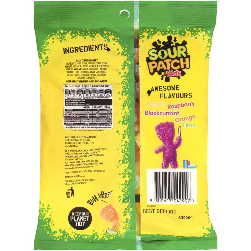 Sour Patch Kids Lollies - 220g