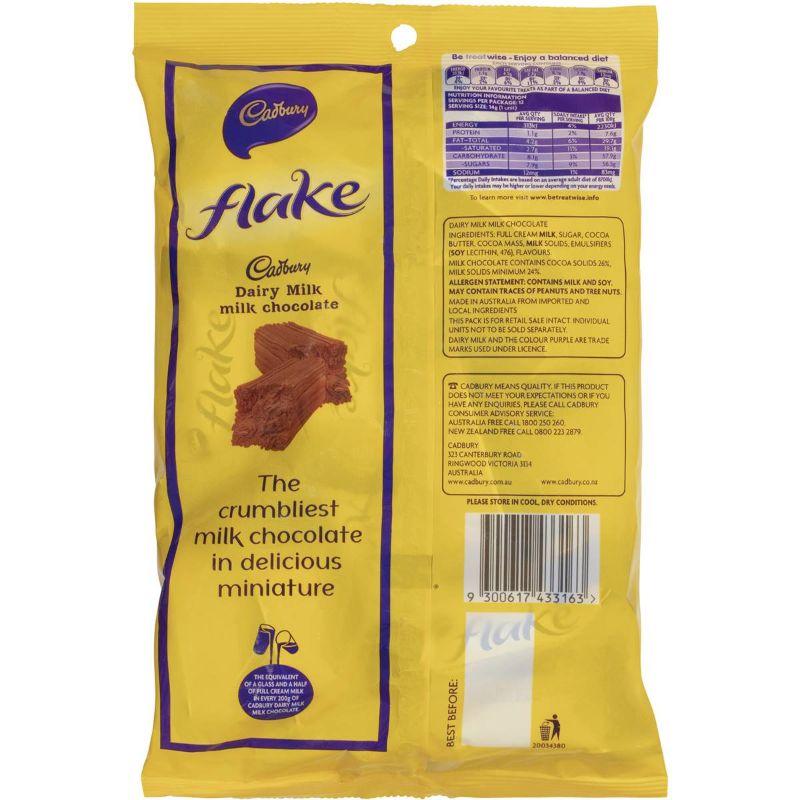 12 Pack Cadbury Flake Share Pack Share Pack - 168g