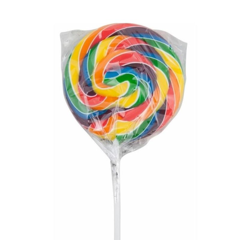 Mega Rainbow Swirl Pop - 85g | The Base Warehouse