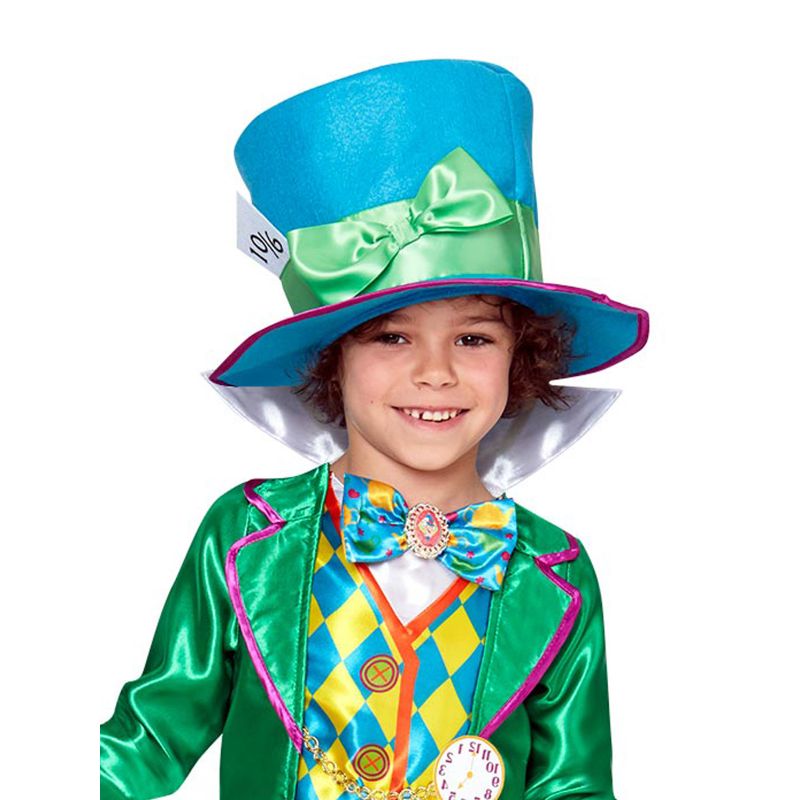 Kids Mad Hatter Boys Deluxe Costume - Size 3-5