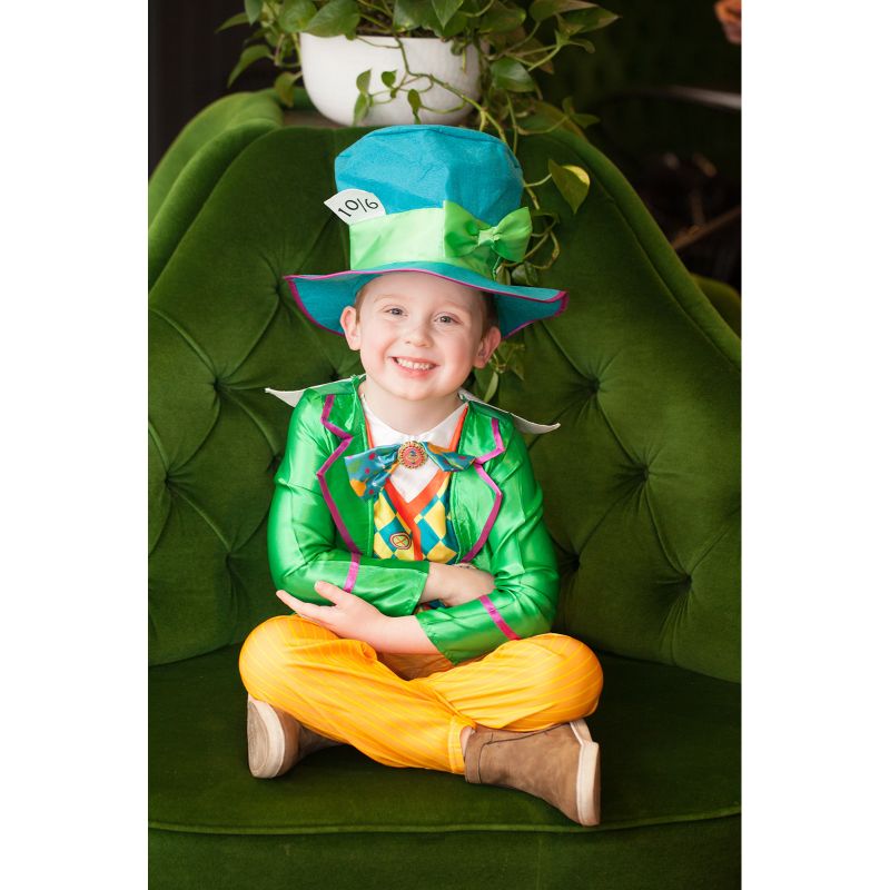 Kids Mad Hatter Boys Deluxe Costume - Size 6-8