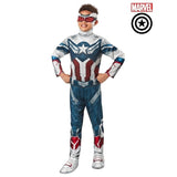 Load image into Gallery viewer, Kids Captain America Faws Costume - Size 6-8
