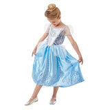 Load image into Gallery viewer, Girls Cinderella Gem Princess Blue Costume - Size 4-6 Years
