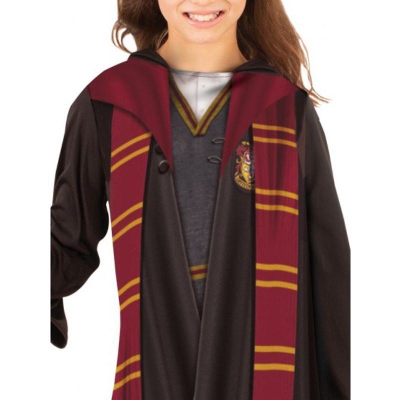Kids Hermione Hooded Child Robe - Size 9+ Years