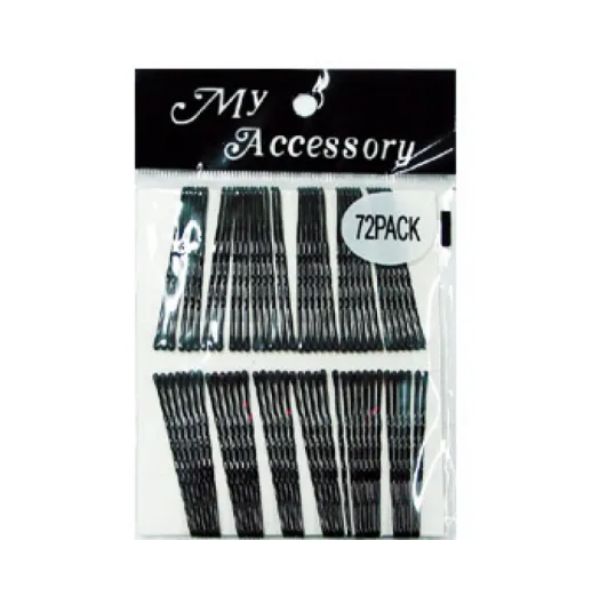 72 Pack Black Bobby Pins Value Range