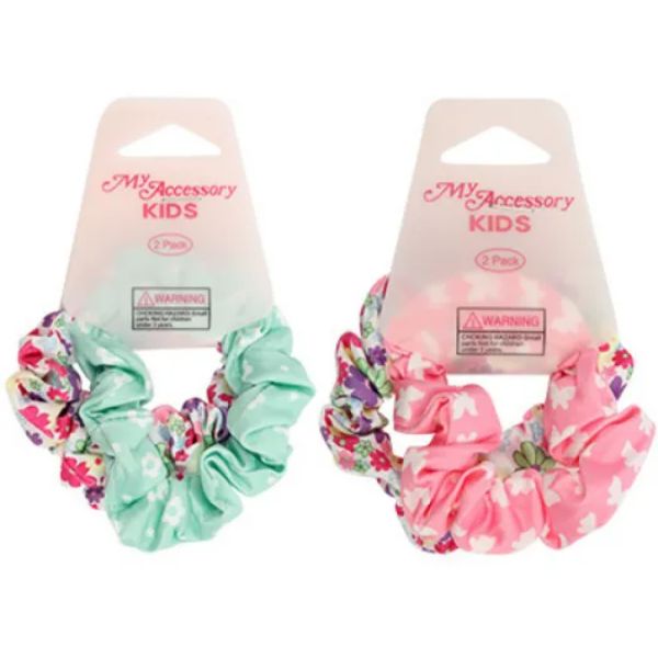 2 Pack Kids Mini Scrunchies