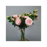 Load image into Gallery viewer, Light Pink Rose with Bud - 55cm
