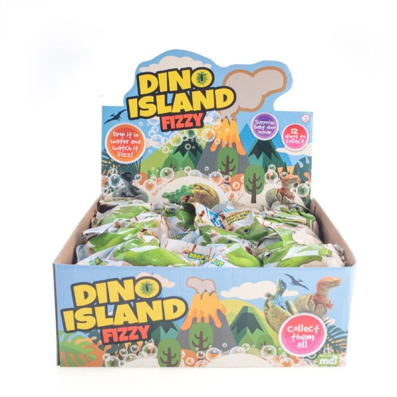 Dino Island Fizzy - 10cm x 3cm x 12cm