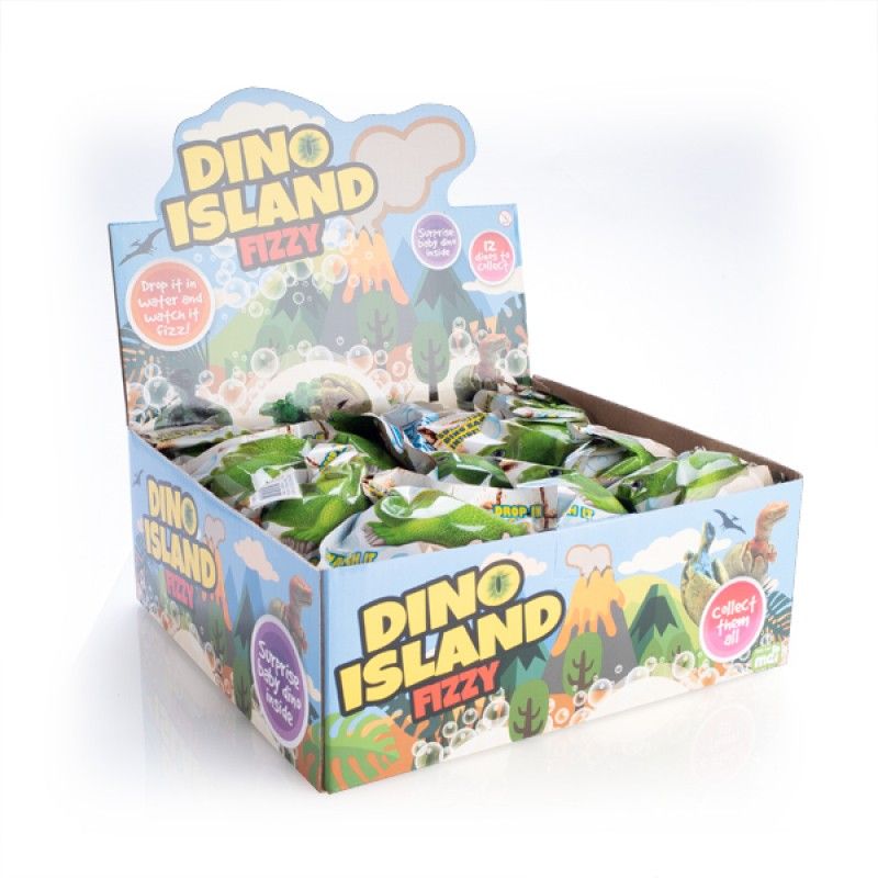 Dino Island Fizzy - 10cm x 3cm x 12cm