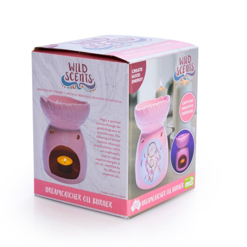 Dreamcatcher Oil Burner - 11.2cm x 11.2cm x 14cm