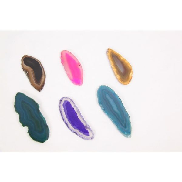 Agate Slice 5 to 9cm - 1 Piece Assorted