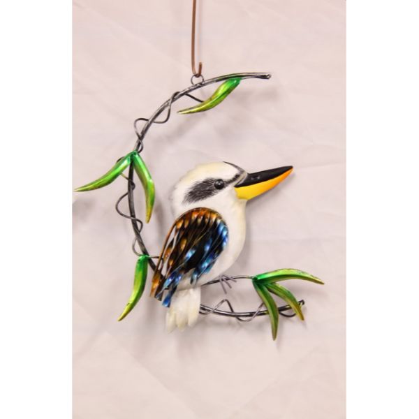 Metal Kookaburra Wall Art - 28cm