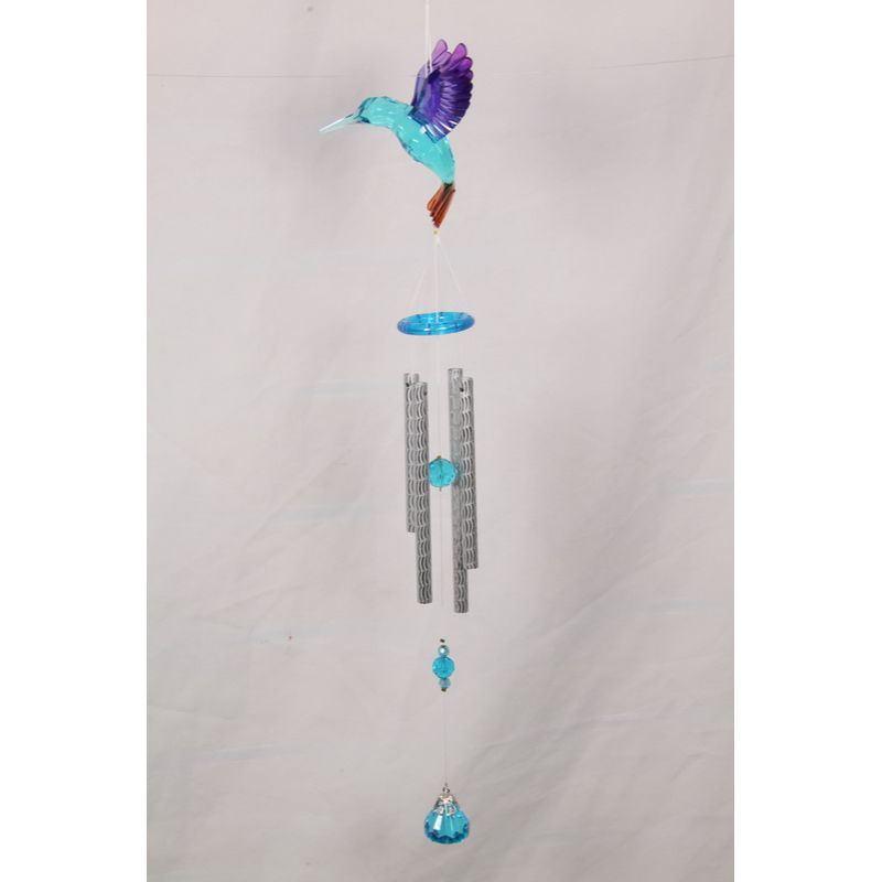 Acrylic Humming Bird Wind Chime