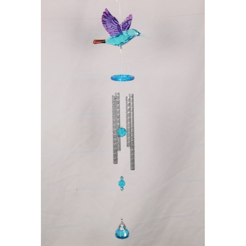 Acrylic Humming Bird Wind Chime