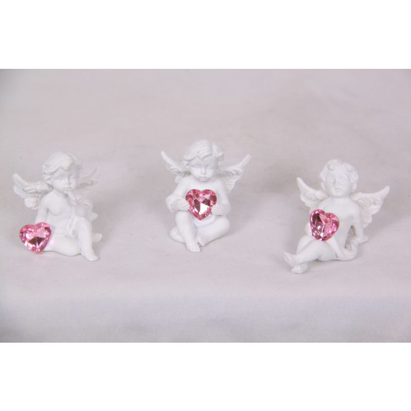 Cherub with Heart - 4cm