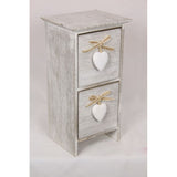 Load image into Gallery viewer, Small Drawer Heart Decor Jewellery Trinket Box - 23cm
