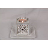 Load image into Gallery viewer, Decor Heart Filigree Tealight Holder in Gift Box - 15cm
