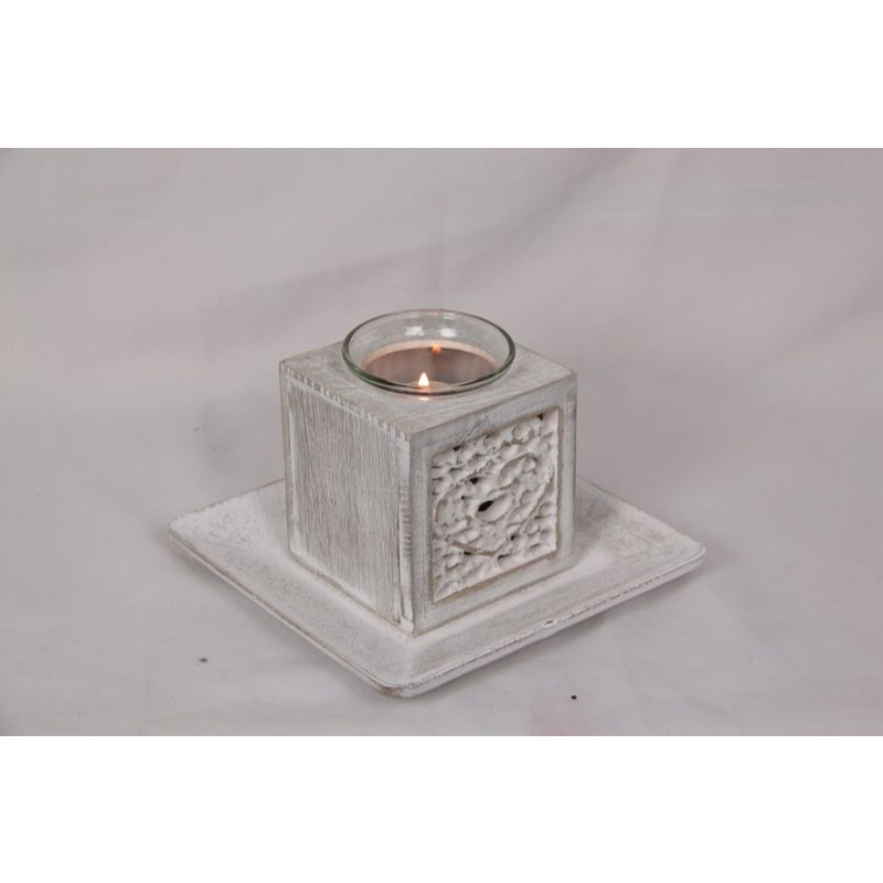 Decor Heart Filigree Tealight Holder in Gift Box - 15cm