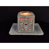 Load image into Gallery viewer, Decor Heart Filigree Tealight Holder in Gift Box - 15cm
