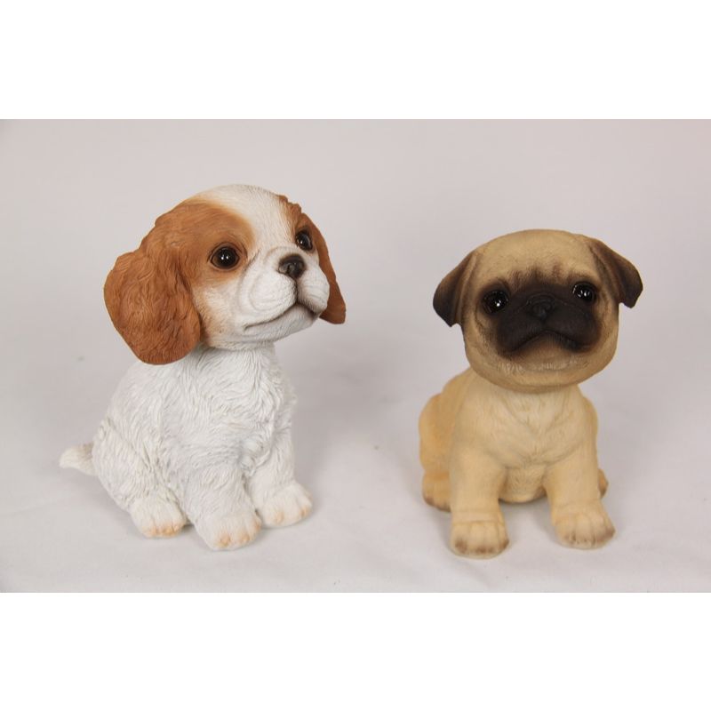 Bobble Head Dog Figurine - 13cm