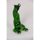 Load image into Gallery viewer, Green Marble Yoga Frog - 10cm
