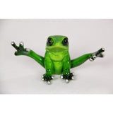 Load image into Gallery viewer, Green Marble Yoga Frog - 10cm
