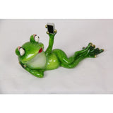 Load image into Gallery viewer, Green Marble Celebrity Relaxing Frog - 17cm
