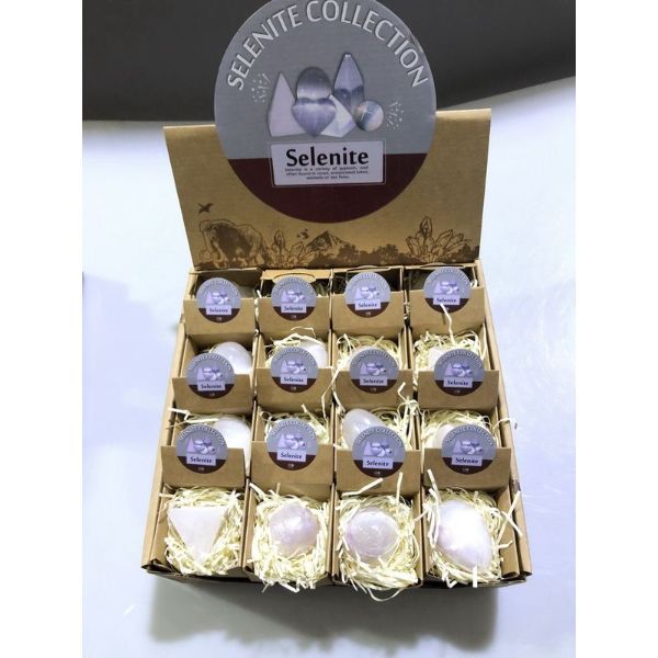 Selenite Wellness Collection Stone - 4cm