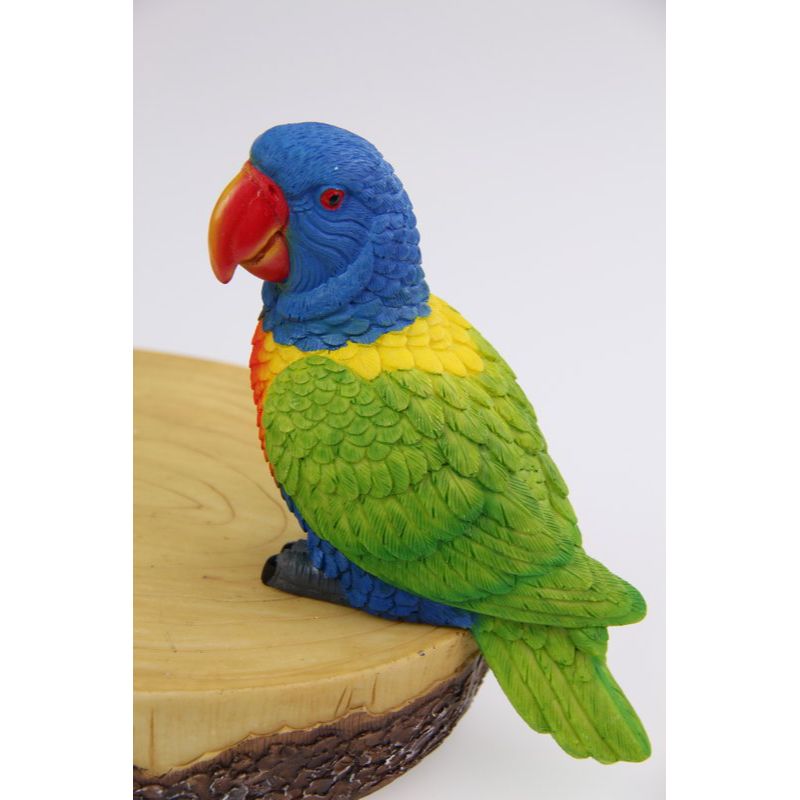 Budgie / Parrot / Lorikeet Shelf Sitter Bird - 17cm