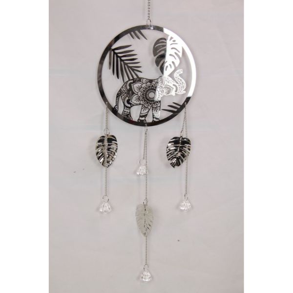Elephant in Ring Rainforest Hanging Mobile - 18cm