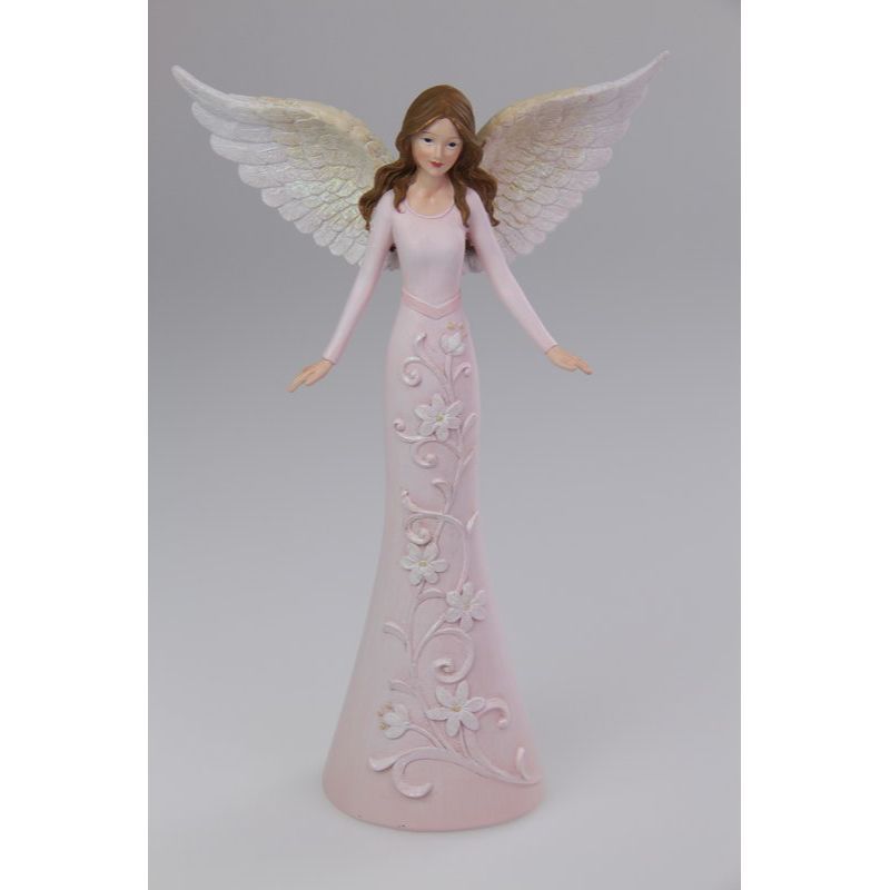 Angel with Floral Dress - 29cm