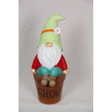 Load image into Gallery viewer, Flower Gnome with Inspirational Pot - 13cm
