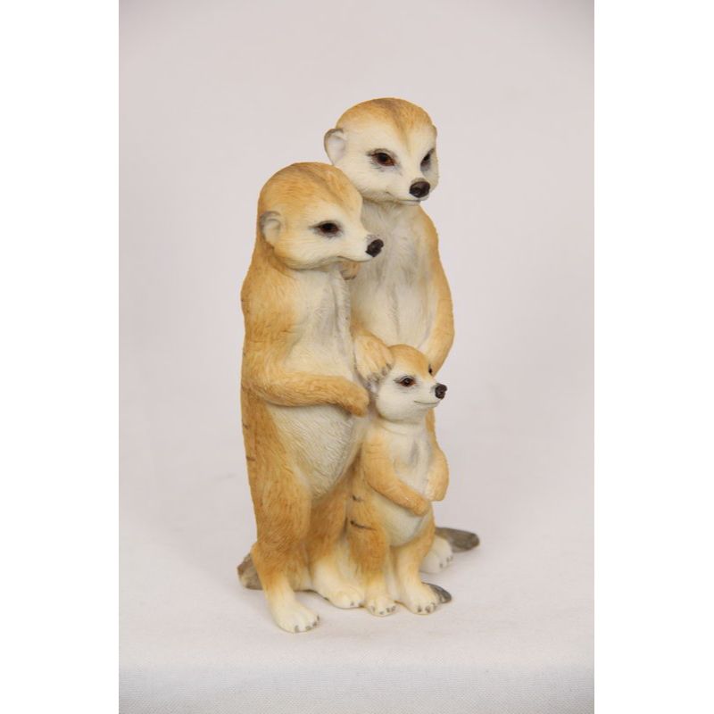 Triple Meerkat Family - 11cm