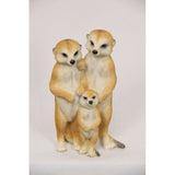 Load image into Gallery viewer, Triple Meerkat Family - 11cm
