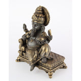 Load image into Gallery viewer, Ganesh Sitting on Lounge - 19cm

