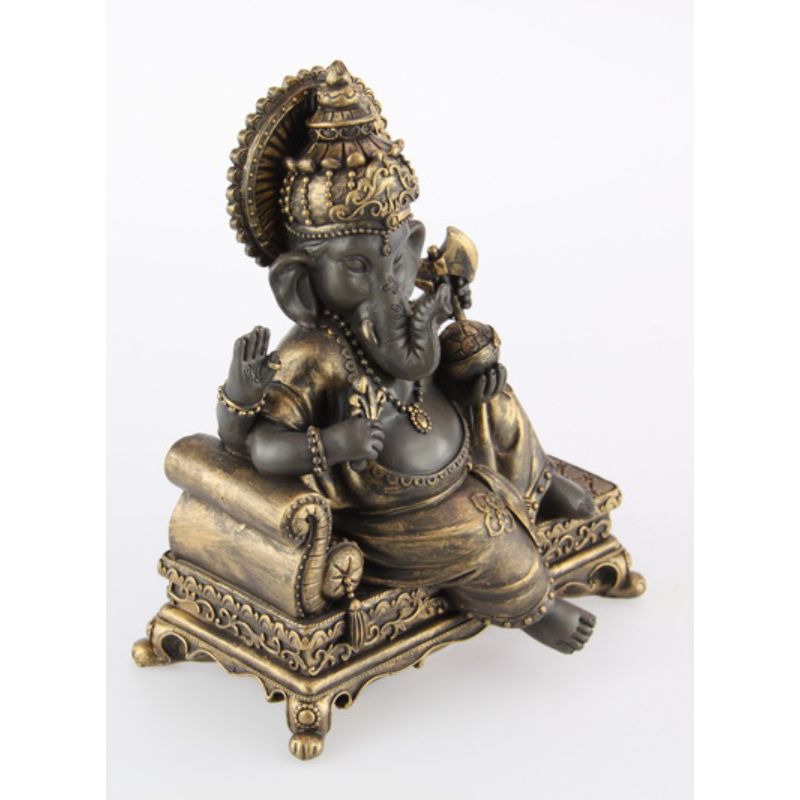 Ganesh Sitting on Lounge - 19cm