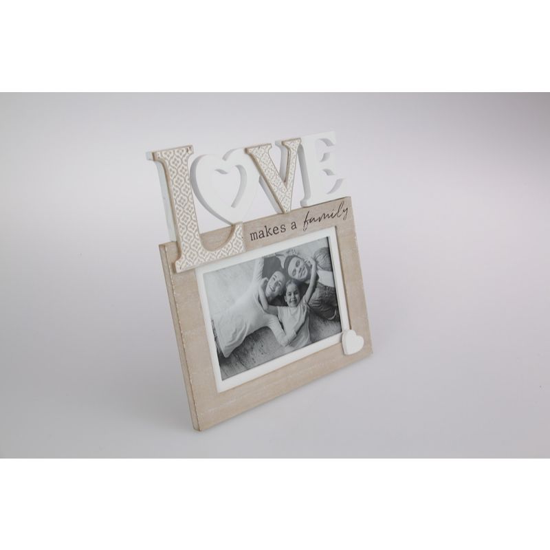 Photo Frame with Love Wording - 22cm