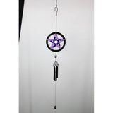 Load image into Gallery viewer, Purple Pentagram Wind Chime
