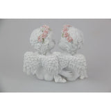 Load image into Gallery viewer, Cherub Couple with Rose Band - 7cm
