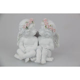Load image into Gallery viewer, Cherub Couple with Rose Band - 7cm
