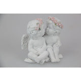 Load image into Gallery viewer, Cherub Couple with Rose Band - 7cm

