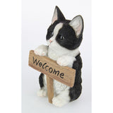 Load image into Gallery viewer, Cute Cat with Welcome Sign - 18cm
