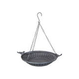 Load image into Gallery viewer, Black Metal Hanging Bird Feeder - 29cm
