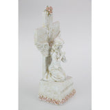 Load image into Gallery viewer, Kneeling Prayer Angel on Cross Forever Loved - 26cm
