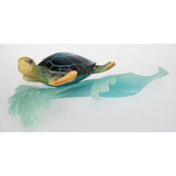 Load image into Gallery viewer, Turtle on Wave Wall Plaque - 45cm
