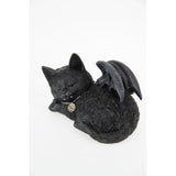 Load image into Gallery viewer, Sleeping Black Cat with Wings - 18cm
