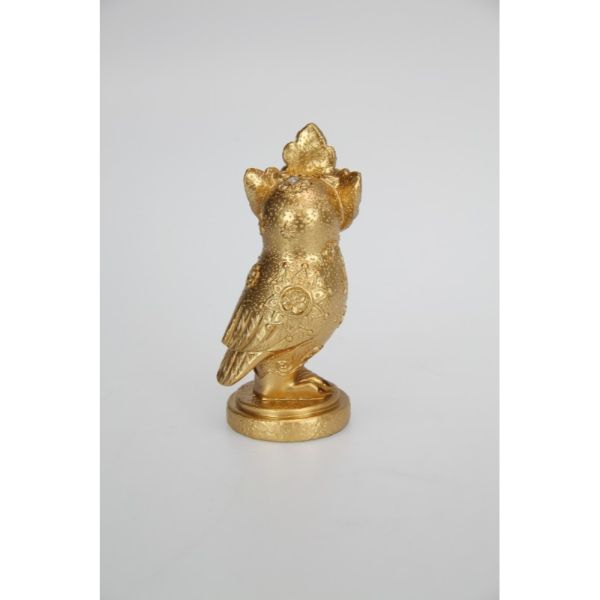 Mystical Gold Jewelled Owl - 15cm