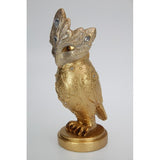 Load image into Gallery viewer, Mystical Gold Jewelled Owl - 28cm

