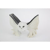 Load image into Gallery viewer, Mystical Flying White Owl with Spell Book Wings - 21cm
